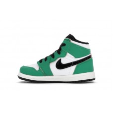 Малышам Jordan 1 Retro High Lucky Green (TD)