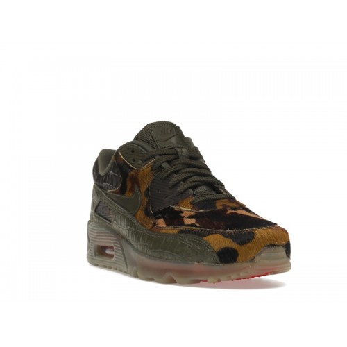 Кроссы Nike Air Max 90 Camo Croc - мужская сетка размеров