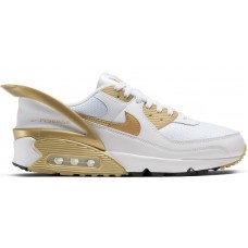 Nike Air Max 90 Flyease White Gold