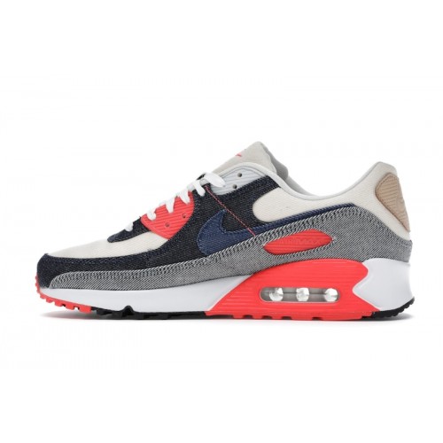 Nike Air Max 90 Denham - мужская сетка размеров