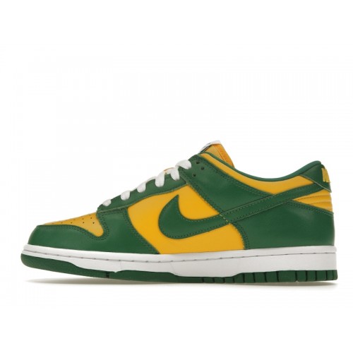 Кроссы Nike Dunk Low Brazil (2020/2024) - мужская сетка размеров