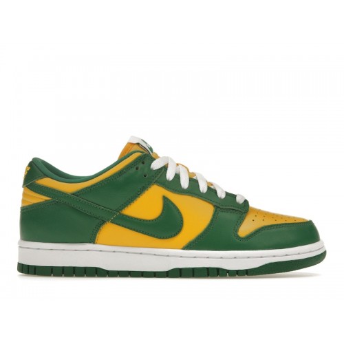 Кроссы Nike Dunk Low Brazil (2020/2024) - мужская сетка размеров