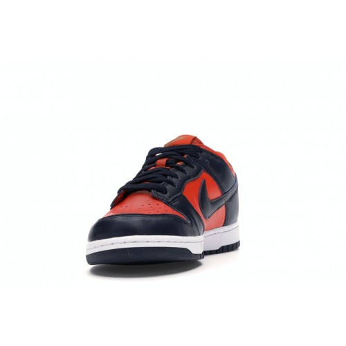 Кроссы Nike Dunk Low SP Champ Colors University Orange Marine (2020) - мужская сетка размеров