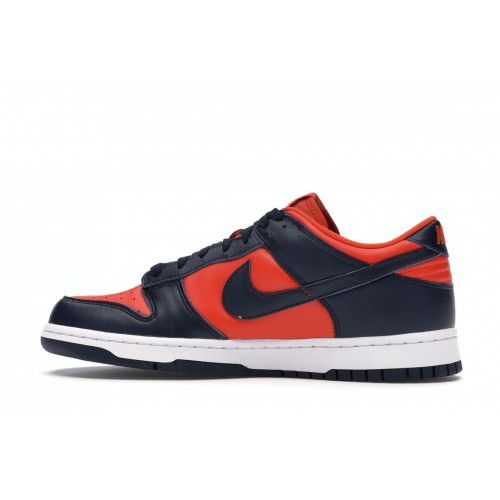 Кроссы Nike Dunk Low SP Champ Colors University Orange Marine (2020) - мужская сетка размеров