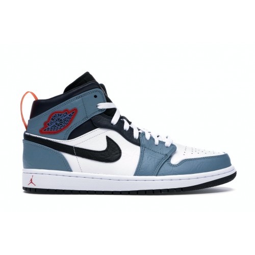 Кроссы Jordan 1 Mid Fearless Facetasm - мужская сетка размеров
