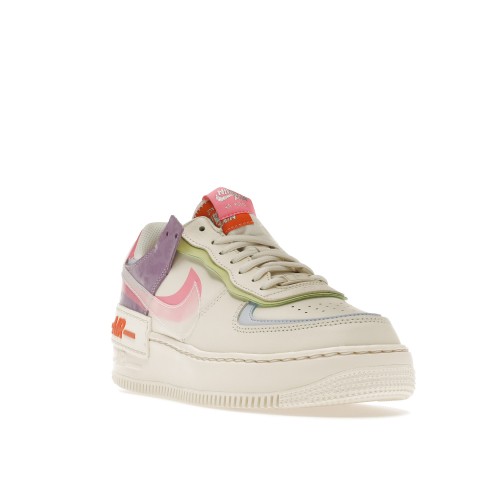 Кроссы Nike Air Force 1 Low Shadow Beige Pale Ivory (W) - женская сетка размеров