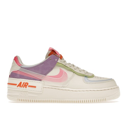 Кроссы Nike Air Force 1 Low Shadow Beige Pale Ivory (W) - женская сетка размеров