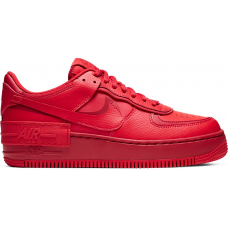 Женские кроссовки Nike Air Force 1 Low Shadow Triple Red (W)