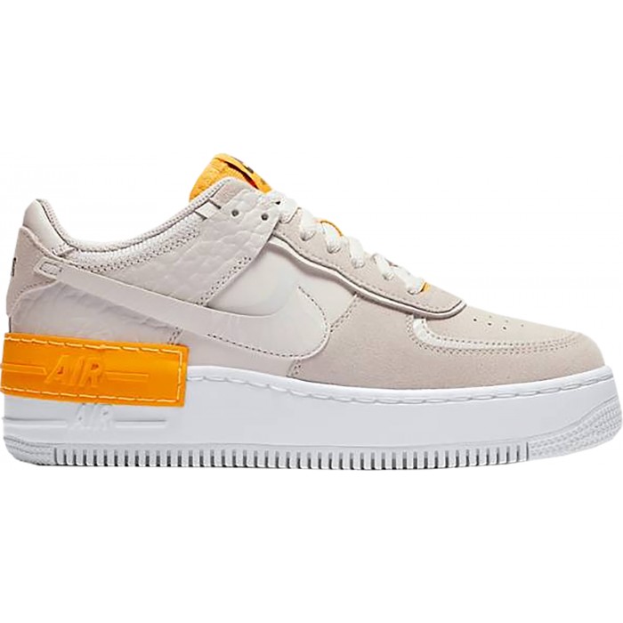 Nike Air Force 1 Low Shadow Vast Grey Laser Orange W