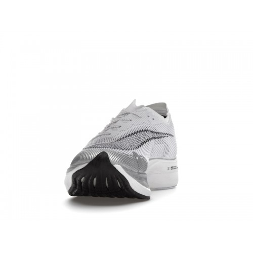 Кроссы Nike ZoomX Vaporfly Next% 2 White Metallic Silver - мужская сетка размеров