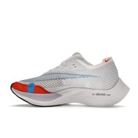 Женские Nike ZoomX Vaporfly Next% 2 White Laser Blue Rush Orange
