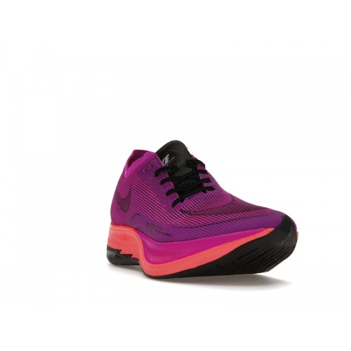 Кроссы Nike ZoomX Vaporfly Next% 2 Hyper Violet Flash Crimson - мужская сетка размеров