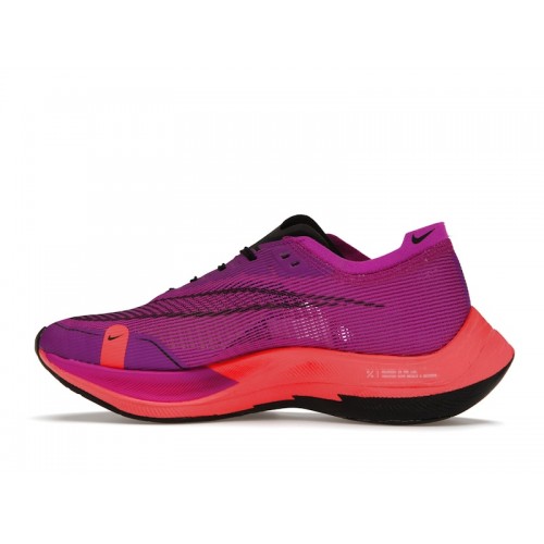 Кроссы Nike ZoomX Vaporfly Next% 2 Hyper Violet Flash Crimson - мужская сетка размеров