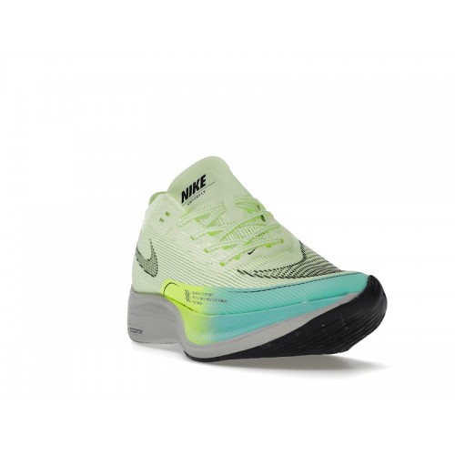 Кроссы Nike ZoomX Vaporfly Next% 2 Barely Volt Turquoise (W) - женская сетка размеров