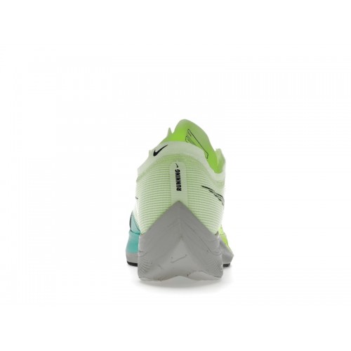Кроссы Nike ZoomX Vaporfly Next% 2 Barely Volt Turquoise (W) - женская сетка размеров