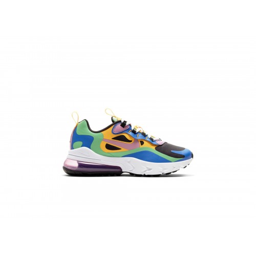 Кроссы Nike Air Max 270 React Magic Flamingo (GS) - подростковая сетка размеров