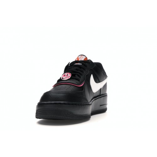 Кроссы Nike Air Force 1 Low Shadow Removable Patches Black Pink (W) - женская сетка размеров