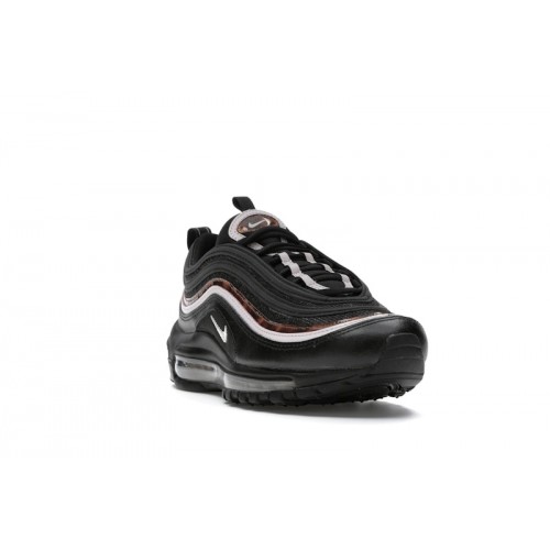 Кроссы Nike Air Max 97 Black Woodgrain (W) - женская сетка размеров