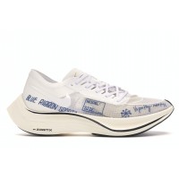 Кроссовки Nike ZoomX Vaporfly Next% Blue Ribbon Sports White
