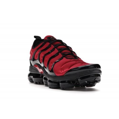 Кроссы Nike Air VaporMax Plus University Red Black - мужская сетка размеров