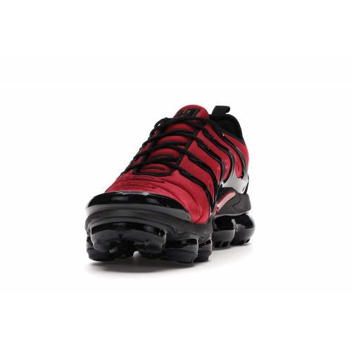 Кроссы Nike Air VaporMax Plus University Red Black - мужская сетка размеров