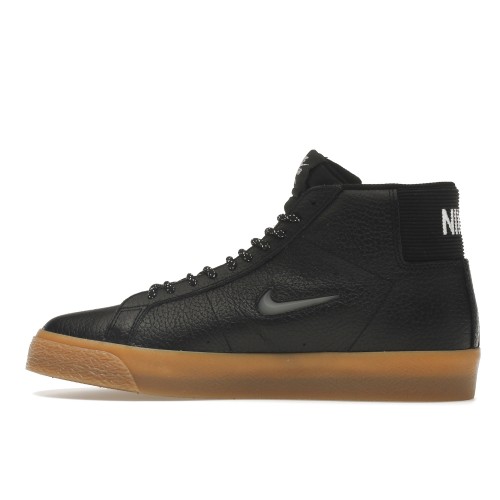 Мужские кроссовки Nike Zoom Blazer Mid Premium SB Black Gum Jewel