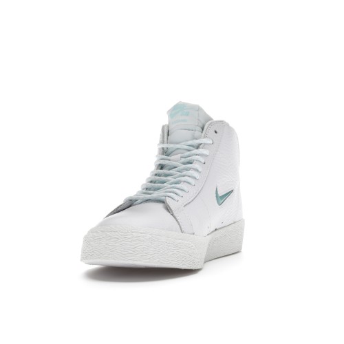 Мужские кроссовки Nike SB Blazer Mid Premium White Glacier