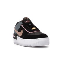 Женские кроссовки Nike Air Force 1 Low Shadow Black Light Arctic Pink Claystone Red (W)
