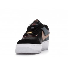 Женские кроссовки Nike Air Force 1 Low Shadow Black Light Arctic Pink Claystone Red (W)