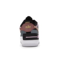 Женские кроссовки Nike Air Force 1 Low Shadow Black Light Arctic Pink Claystone Red (W)