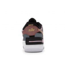 Женские кроссовки Nike Air Force 1 Low Shadow Black Light Arctic Pink Claystone Red (W)