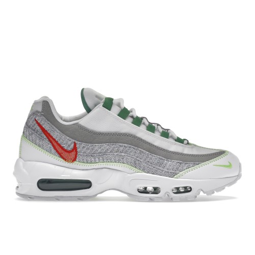 Кроссы Nike Air Max 95 Recycled White Classic Green - мужская сетка размеров