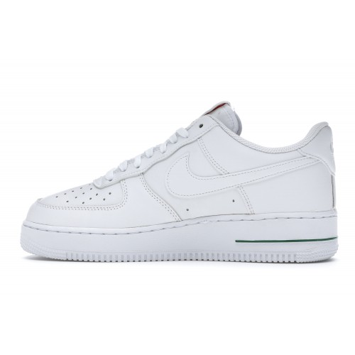 Кроссы Nike Air Force 1 Low Rose White - мужская сетка размеров