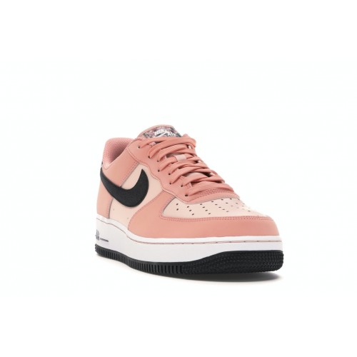 Кроссы Nike Air Force 1 Low Peach Pack Pink Quartz - мужская сетка размеров