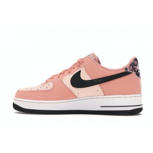 Кроссы Nike Air Force 1 Low Peach Pack Pink Quartz - мужская сетка размеров