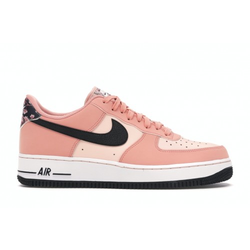Кроссы Nike Air Force 1 Low Peach Pack Pink Quartz - мужская сетка размеров
