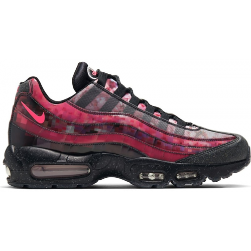 Кроссы Nike Air Max 95 Cherry Blossom - мужская сетка размеров