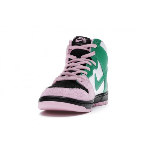 Кроссы Nike SB Dunk High Invert Celtics - мужская сетка размеров