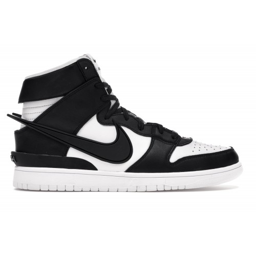 Кроссы Nike Dunk High AMBUSH Black White - мужская сетка размеров