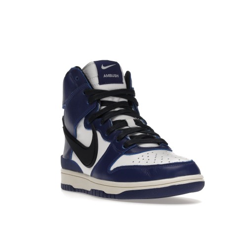 Кроссы Nike Dunk High AMBUSH Deep Royal - мужская сетка размеров