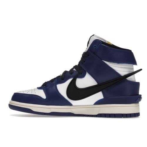 Кроссы Nike Dunk High AMBUSH Deep Royal - мужская сетка размеров