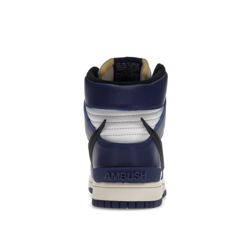 Кроссы Nike Dunk High AMBUSH Deep Royal - мужская сетка размеров