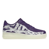 Кроссовки Nike Air Force 1 Low 07 QS Purple Skeleton Halloween (2021)