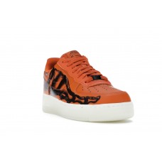 Кроссовки Nike Air Force 1 Low Orange Skeleton Halloween (2020)