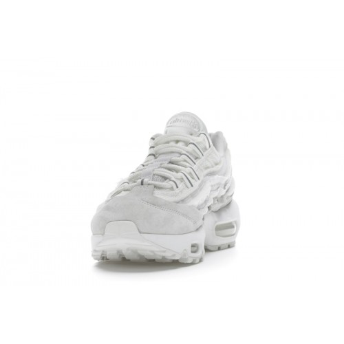 Кроссы Nike Air Max 95 Comme des Garcons White - мужская сетка размеров