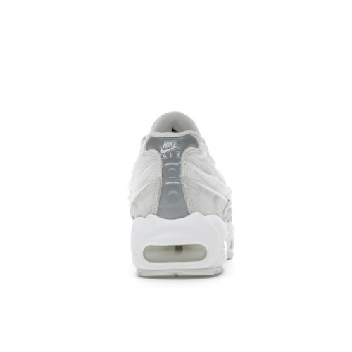 Кроссы Nike Air Max 95 Comme des Garcons White - мужская сетка размеров