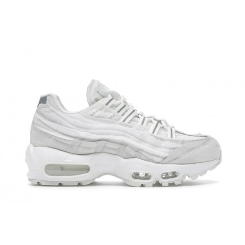 Кроссы Nike Air Max 95 Comme des Garcons White - мужская сетка размеров