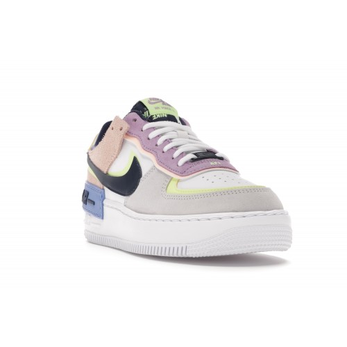 Кроссы Nike Air Force 1 Low Shadow Photon Dust Crimson Tint (W) - женская сетка размеров