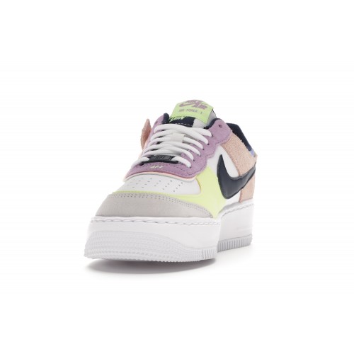Кроссы Nike Air Force 1 Low Shadow Photon Dust Crimson Tint (W) - женская сетка размеров