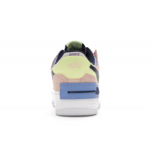 Кроссы Nike Air Force 1 Low Shadow Photon Dust Crimson Tint (W) - женская сетка размеров